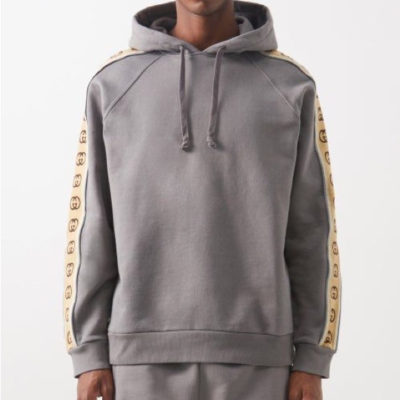 gucci logo tape hoodie - Picture 4 of 8